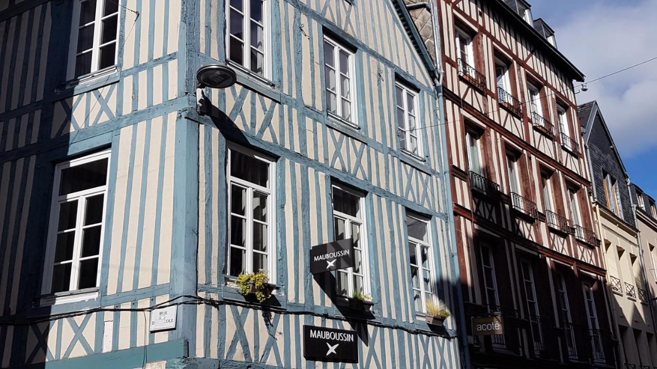 Le Velours Des Gantiers, Confort Et Hospitalite En Plein Centre Historique Rouen Bagian luar foto
